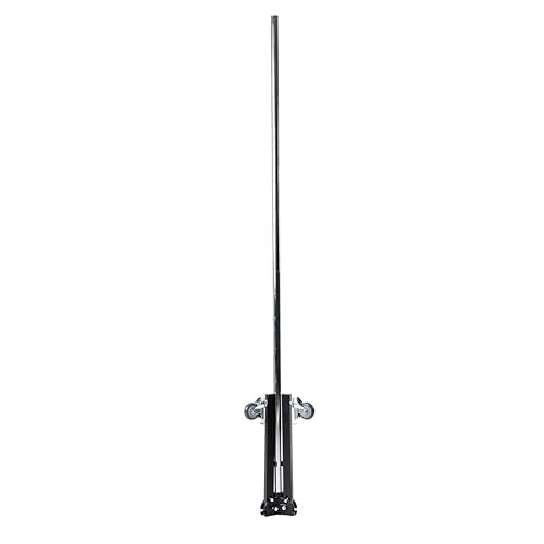 Cheetah Stand Pistol Grip Light Stand with Castors with Sliding Arm & Chrome Plated. Max Weight of 15lbs & 6.5 Max Height.