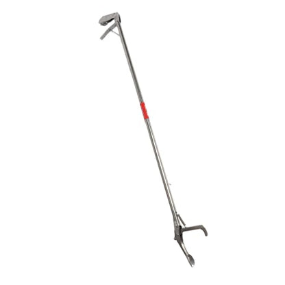 Snake Tong Foldable Stainless Steel Reptile Grabber Catcher Portable Snake Handling Tool with Extended Self Locking Design for Farmers Reptile Handling