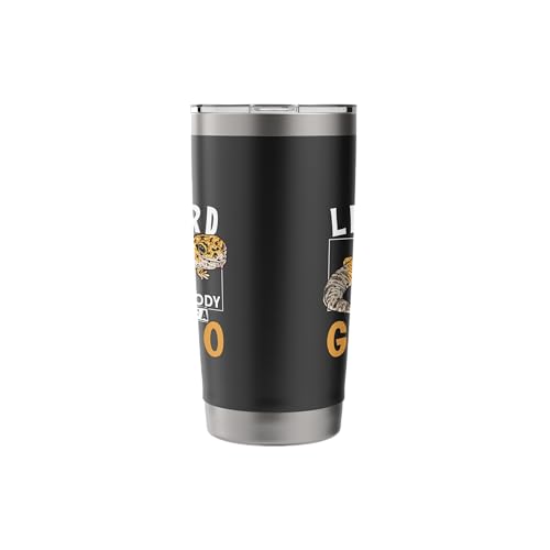 Leopard Gecko Food Starter Kit Habitat Pet Leopard Gecko Stainless Steel Insulated Tumbler