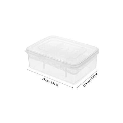 POPETPOP 2pcs Reptile Egg Incubator Reptile Breeding Box Thermometer Reusable and Easy Clean for Chicken Eggs