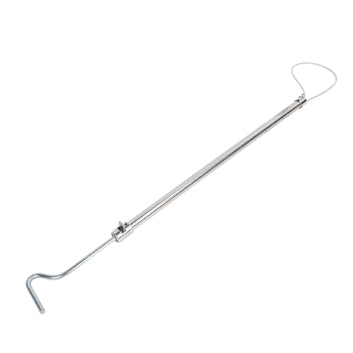 CCYLEZ Catcher, Multi Function Labor Saving Heavy Duty Animal Control Pole for Animal Rescue Transfer (Hook Handle 75cm) - size: Hook Handle 75cm