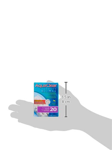 AquaClear 20 BioMax, Aquarium Filter Replacement Media, A1370A1 - size: AC20 (Old) 1-Pack