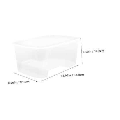 Happyyami Turtle Tank with Basking Platforms Spacious Transparent Habitat for Small Reptiles Easy Cleaning Design for Healthy Environment Turtle Creatures Tank