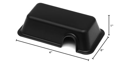 Jungle Bob - Rectangular Hide Box for Reptiles & Snakes - Durable Plastic - Creates A Dark Retreat to Reduce Pet Stress - Economical Reptile Hides for Terrariums - Mini - 5.5" x 3.25" x 1.5" - size: Mini, style: 1 Pack