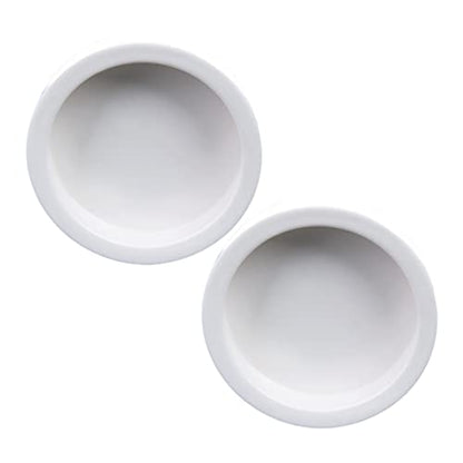UKCOCO 2pcs Reptile Feeding Bowl Set Geckos Lizard Food Water Storage Basin Bowl for Reptiles Safe