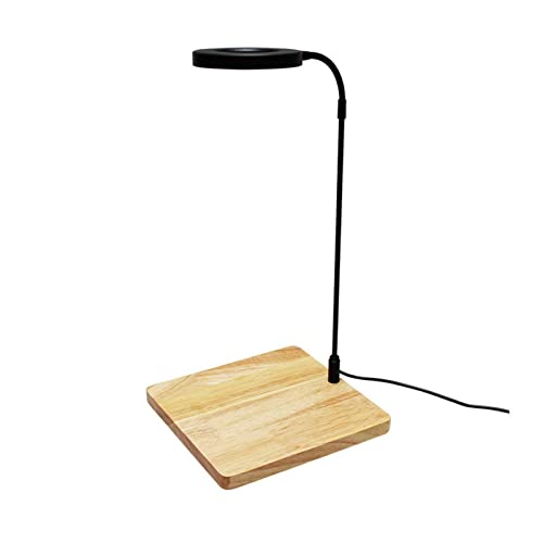 Full Spectrum LED Aquarium Light, 360-degree Adjustable LED Light with Bamboo Board, Miniature Landscape USB Powered Lamp for Plant, Fish Tank, Potted Plants(Size:M) - size: M