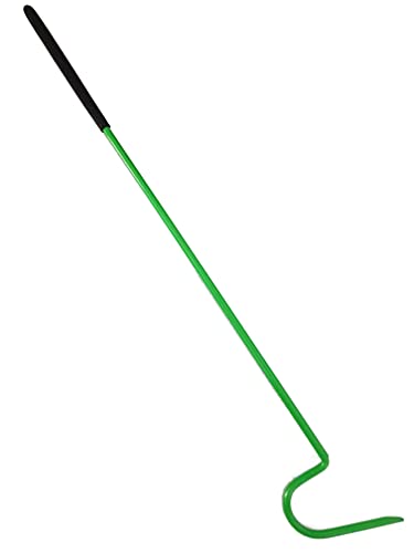 Reptile Hook 18.5" Premium Quality Rubber Non Slip Handle Green Snake Hook Tools