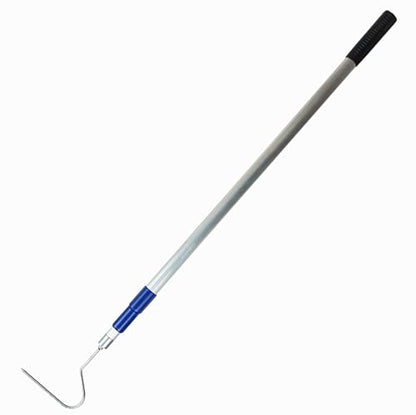 36"-83" Telescoping Snake Hook - Professional Outdoor/Home Reptile Tool, Aircraft-Grade Aluminum Pole & Stainless Steel Hook, Holds 50lbs