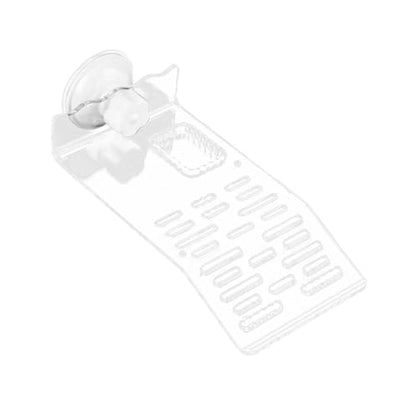 Reptile Resting Platform for Turtles with Suction Base for Aquatic Environments, Clear S - color: Clear S