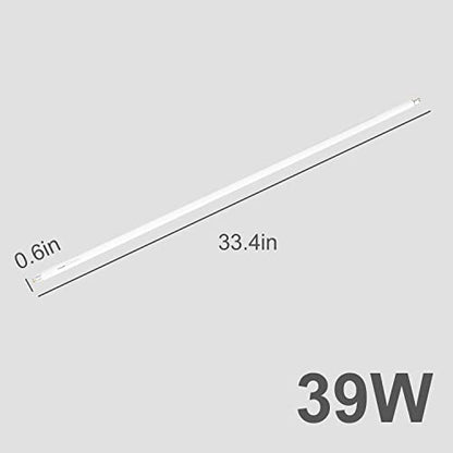 REPTI ZOO 34" T5 HO 10.0 UVB Bulb Desert Reptile UVB Lamps 39W - size: 39 watts