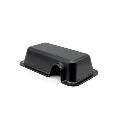 Pangea Reptile Hide Box, A - Mini 5.5"x3"x1.5" | Fits Most Standard Rack Units, Usable as Snake Tank Accessories, Good for Ball Python, Boas, Leopard Geckos, Kingsnake - size: A- Mini