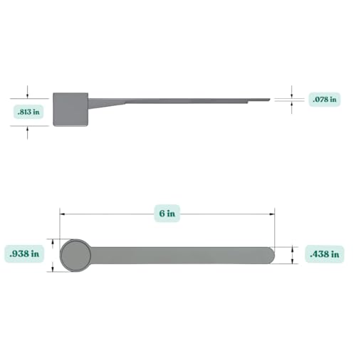 6.5 mL (6.5 CC) Long Handle Plastic Measuring Spoon for Coffee, Protein Powder, Pet Food, Spices, Grains, Dry Goods – Food-Grade BPA-Free (Pack of 1) - size: 6.5 mL | 6.5 cc