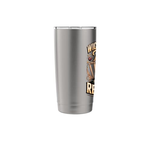 Wicket Keeper Trust Required Cricket Stainless Steel Insulated Tumbler - color: Brushed Steel