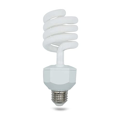 23 Watt UVB Reptile Light 5.0 23W Spiral Reptile Heat - 1 Pack | Terrarium Light Bulbs Turtles · Gecko · Tortoise · Snake · Lizard · Chameleons · Insects 120V - color: Uvb 5.0, size: 1 Count (Pack of 1)