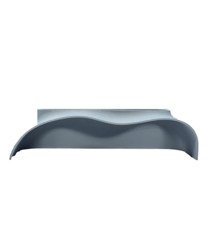 Chatelet REEFSHAPE - Abstract Aquarium Viewing Tunnel | Wavy Design Fish and Shrimp Hideout | Under-Substrate Tunnel | Made in USA (Gray) - color: Gray
