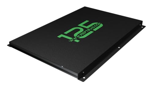 Advanced Radiant Heat Panel for Reptiles – ETL Certified Overhead Heater, 18.5mm Slim, Galvanised Steel Design, Even Heat, Energy Efficient (125 Watt) | Galvanized Steel Design, Only 0.73 Inches Thick, ETL Certified, Energy Saving, Even Heat Distribution