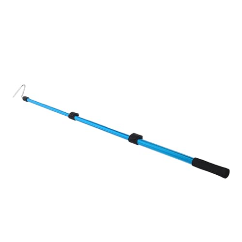 PRETYZOOM Telescopic Snake Hook Tool 19.7-45.7in Adjustable Length Aluminium Alloy Reptile Grabber for Catching Snakes and Rattlesnakes Outdoors with Simple to Use Unique Design