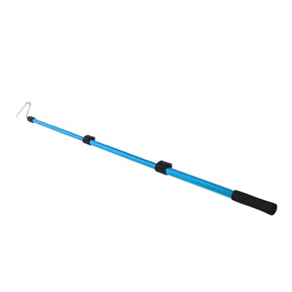 PRETYZOOM Telescopic Snake Hook Tool 19.7-45.7in Adjustable Length Aluminium Alloy Reptile Grabber for Catching Snakes and Rattlesnakes Outdoors with Simple to Use Unique Design