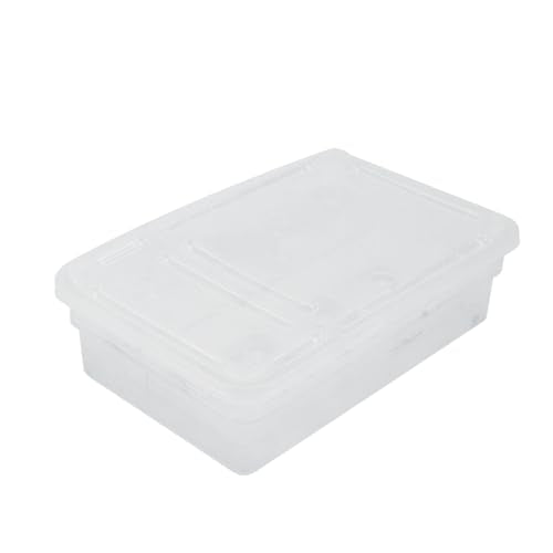 COLLBATH Hatching Reptile Breeding Box Plastic Incubation Container for Geckos Snakes and Lizards Easy to Clean and Transparent Design for Egg