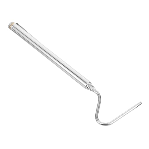 Hemoton Retractable Snake Catcher Tool Portable Reptile Hook for Safe Handling and Wild Catching of Snakes Easy to Carry with Maximum Grip Pressure