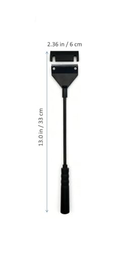 Deluxe Aquarium Algae Scraper and Glass Cleaner, Fish Tank Cleaner, Aquarium Glass Scraper with 5 Stainless Steel Spare Blades (13 Inch) - size: 13 Inch
