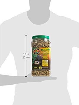 Zoo Med Natural Forest Tortoise Food, 60 oz. - size: 3.75 Pound (Pack of 1)