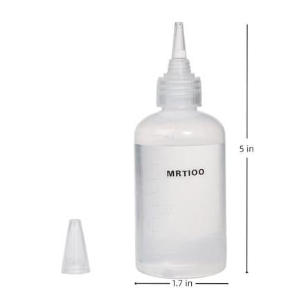 Lizard Gecko Food Water Feeding Bottle,2 pcs,3.4 Oz | Crested Gecko Food and Water Feeding Bottle 3.4 Oz, Reptile Feeder, Lizard and Other Small Pet Accessories Supplies
