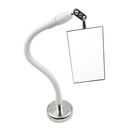 Magnetic Inspection Mirror Tool with 360° Swivel Adjustable Head, Welding Mirror for Mechanics & Automotive, Telescoping Stick for Tight Spaces Blind Spots