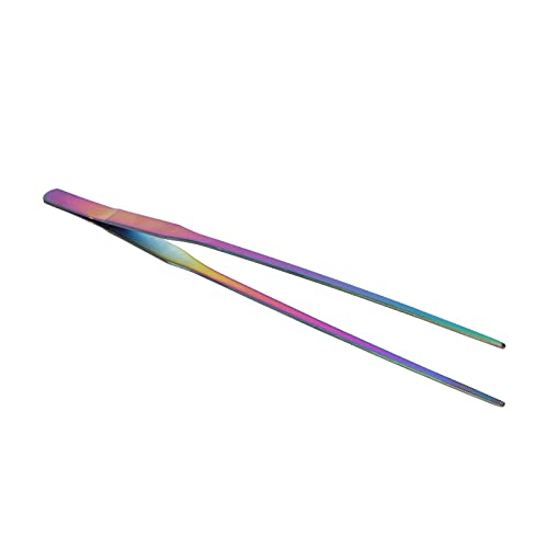 Aquarium Tweezers, Long Tweezers Planted Tongs Feeding Tools 27cm Stainless Steel Long Tweezer Feeding Tongs for Aquatic Plants, Reptile, Snakes, Lizards, Feeder (27cm - size: 27cm straight clip