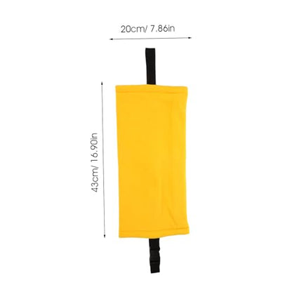 LIOOBO Adjustable Sling Reptile Carrying Bag Lightweight and Comfortable Pet Lizard Carrier for Lizards Chameleons and Snakes Practical Outdoor Travel Pouch Yellow