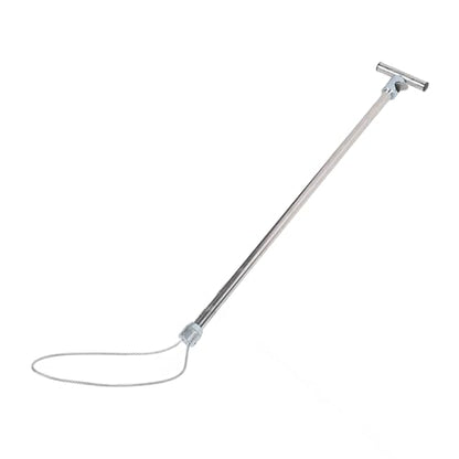 Hog Pig Catcher, Stainless Steel Animal Control Hog Pig Catcher Dog Catcher Pole Portable Animal Catcher Tools for Medium Sized Animals Reptiles (T Handle without Pull Rope 67cm)