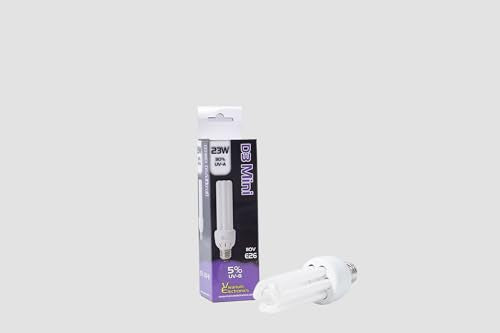 Compact Lamp 23 Watts 5.0% UVB – Full Spectrum UV Light Bulbs for Bird Light Lamp Use in Indoor Habitats and Aviaries, Long Lasting High CRI Easy to Use Avian Illumination