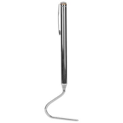 Stainless Steel Snake Hook Retractable Reptile Handling Tool 27 in Duckbill Head Lightweight Secure Grip for Small Snakes Reptile Hobbyists Keepers and Field Use