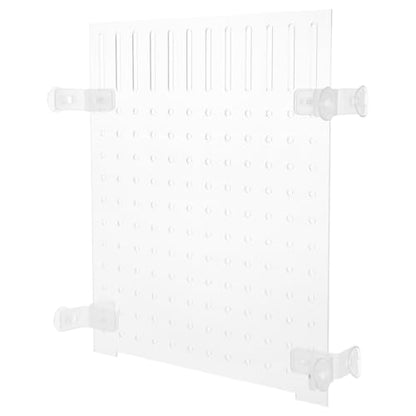 Aquarium Fish Tank Divider Acrylic Isolation Board Transparent 11.81X9.84 Inch Fish Tank Separator for Breeding and Aquarium Supply