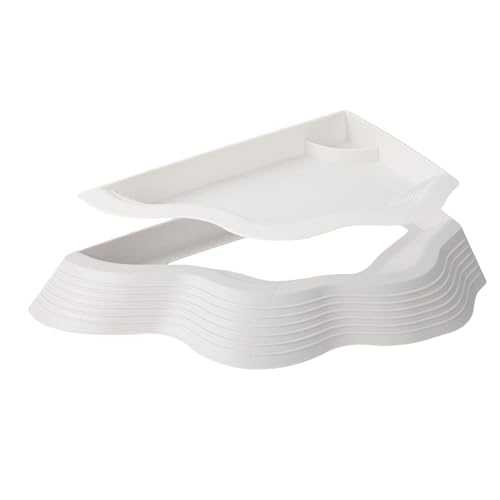 Reptile Pool Anti-Slip Tortoise Water Bowl with Ramp | Reptile Soaking Tray Bath Pool Basins for Gecko Snake Bearded Dragon