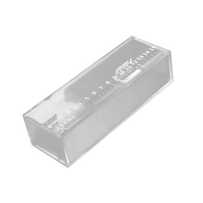 Clear Acrylic Fry Incubator Case Hatching Box with Measurement Scale for Juvenile Isolation and Viewing Miniature Aquatic Species Tank 1 Pack - color: large