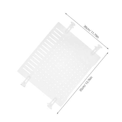 Toddmomy Aquarium Isolation Board Acrylic Divider for Fish Tank Partition Shrimp Reptiles