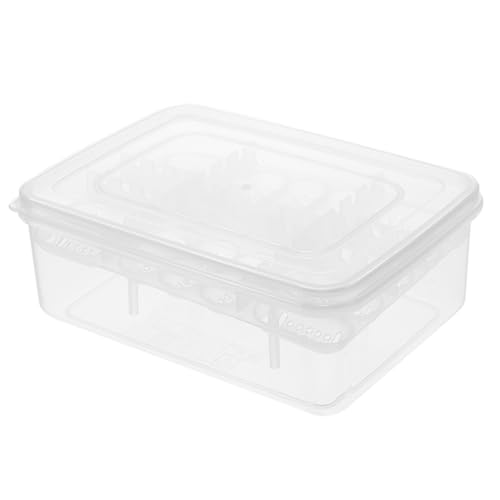 Angoily for Snakes Lizards and Frogs Lightweight Plastic Breeding Box Lattice Design for and Storage for Reptile Hatching