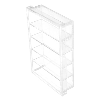 Acrylic Incubation Box with Lid for Specimen and Fish Observation 5 Compartments Easy to Clean Versatile Use Laboratory Petri Dish for Personal Use