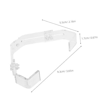 2pcs Lamp Fixing Clip for Aquariums Reptile Terrariums Durable Support for Fish Tank Lights Sturdy Design for Long Term Use Compatible with Various Lighting Needs