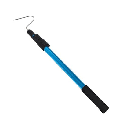 Retractable Snake Hook and Catching Hook, Collapsible Aluminium Alloy Snake Grabber Tool 19.7-45.7in for Safe Reptile Handling in Garden and Outdoor Use