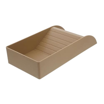 GANAZONO Multipurpose Turtle Bath Soaking Dish and Feeding Bowl for Reptiles Lightweight Portable Turtle Habitat Pool Easy Setup Suitable for Various
