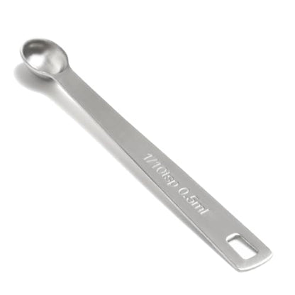 1PCS 1/10tsp(0.5ml) Mini Measuring Spoon, Small Teaspoon for Tiny Amounts | High Precision, Food-Grade, ‌Rust-Free, Dishwasher-Safe, Easy-Read Markings, Multi-Purpose, Sturdy & Durable - size: 1/10tsp|0.5ml|0.5cc