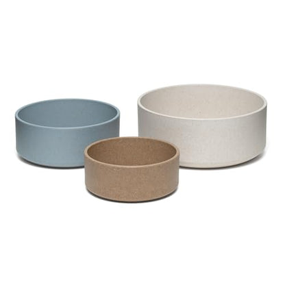 Loving Pets - Dolce Bamboo - Eco-Friendly Pet Bowls & Dishes for Dog, Cats, Puppy Food and Water Dish -Sustainable and Dishwasher Safe, Made with Real Bamboo (Small, Coffee-Brown) - color: Coffee Brown, size: Small Dish