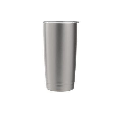 Wicket Keeper Trust Required Cricket Stainless Steel Insulated Tumbler - color: Brushed Steel