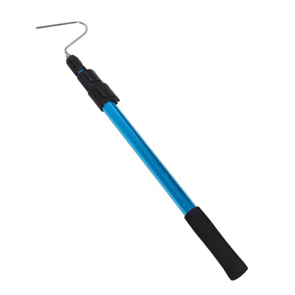 SHINEOFI Aluminium Alloy Snake Grabber Tool with Telescopic Design and Adjustable Length for Safe Rattlesnake Catching Outdoors, Simple to Use Reptile Catching Hook