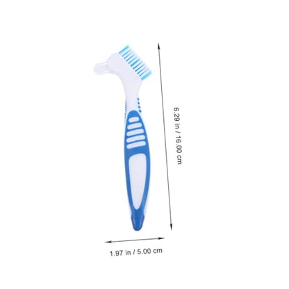 BESPORTBLE 3pcs Turtle Shell Cleaning Brush for Aquatic Turtle Tank Reptile Hides Reptile Accessories - color: Sky-blue