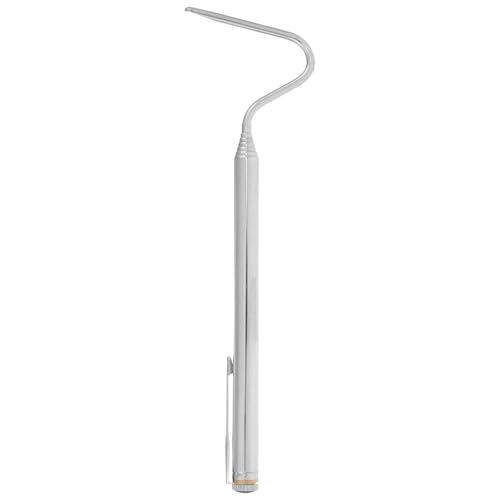 Kichvoe Stainless Steel Retractable Snake Hook Reusable Reptile Grabber Tool Portable Snake Catching Pole for Safe Handling and Reptiles