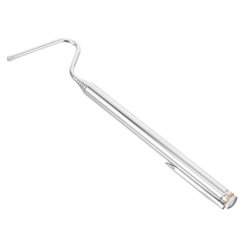 Toddmomy Retractable Snake Catching Hook Tool Reptile Grabber for Safe Handling of Snakes and Reptiles for Feeding and Care Terrariums