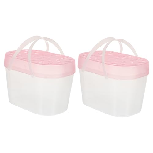 NOLITOY 2pcs Collapsible Cat Carrier Dog Bag Carrier Pet Travel Reptile Cages Outdoor Hamster Cases Handheld Pet Reptile Containers